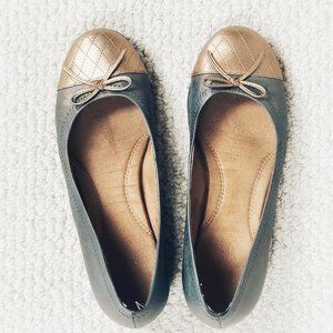 Aerosoles | Faux leather ballet flats with  comfortable rubber soles | 8.5